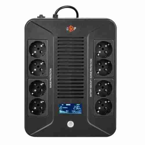 ИБП с аппроксимированной синусоидой 1000Вт LogicPower LP-UL1000VA-8PS (LP16162)