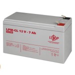 Акумулятор гелевий LogicPower LPM-GL 12 V — 7 Ah (LP6560)