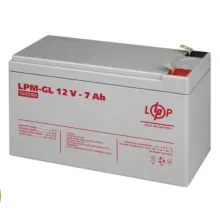 Акумулятор гелевий LogicPower LPM-GL 12 V — 7 Ah (LP6560)
