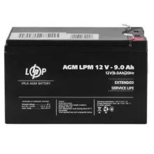 Аккумулятор AGM LogicPower LPM 12V - 9 Ah (LP3866)