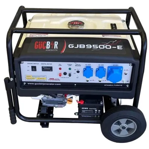 Генератор бензиновый однофазный 7,5/8кВт Gucbir GJB9500E
