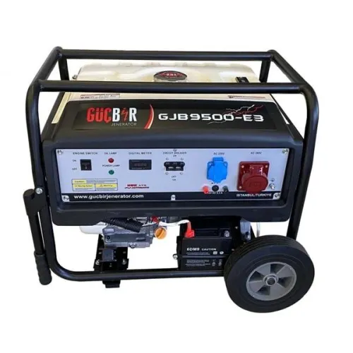 Генератор бензиновий трифазний 9кВт Gucbir GJB9500E-3