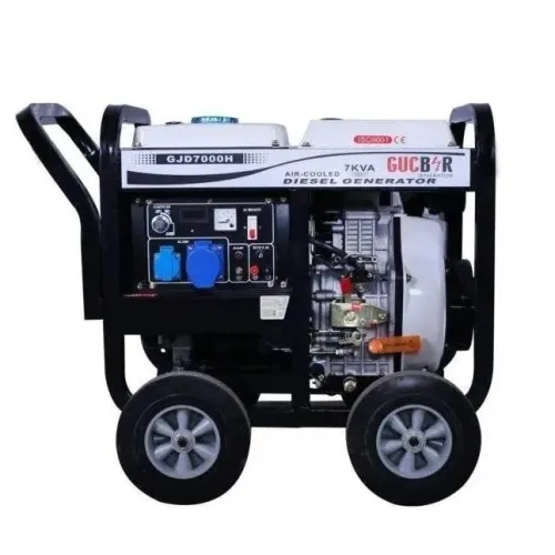 Генератор дизельний із вбудованим стабілізатором напруги 6/7 кВт Gucbir GJD7000H
