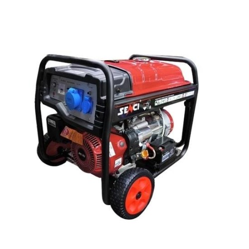 Генератор бензиновый однофазный 4,1/4,3кВт Senci SC7000E