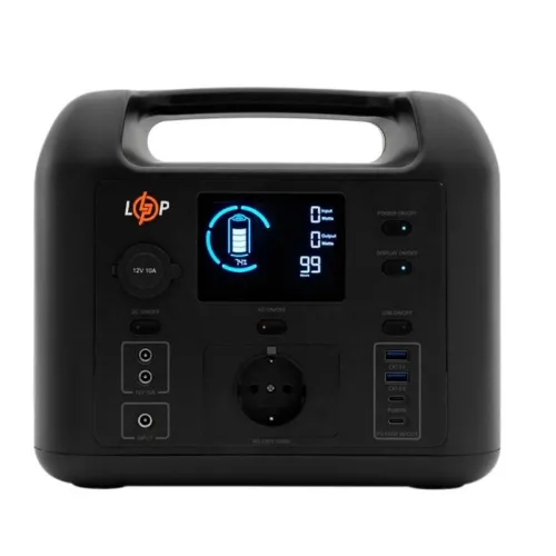 Зарядна станція переносна багатофункціональна LogicPower CHARGER 500 (500W, 518Wh) LP20053