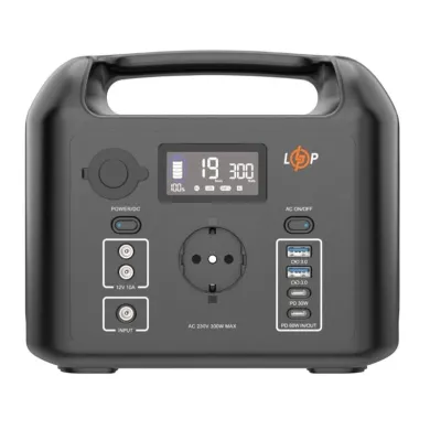 Зарядна станція переносна багатофункціональна LogicPower CHARGER 300 (300W, 320Wh) LP20052