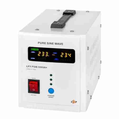 ИБП LogicPower LPY-PSW-500VA+ (350Вт) 5A/10A с правильной синусоидой 12V (LP4152)