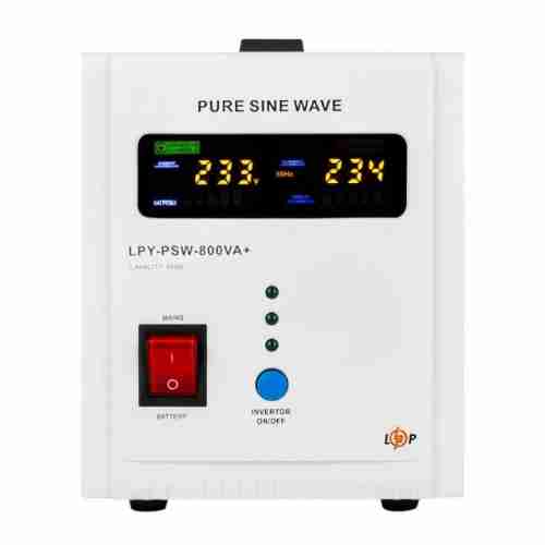 ИБП LogicPower LPY-PSW-800VA+ (560Вт) 5A/15A с правильной синусоидой 12V (LP4153)