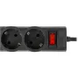 Сетевой фильтр с кнопкой LogicPower PREMIUM LP-X5 2 м Black (3520Вт) (LP9583) - фото № 4