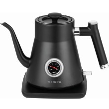 Чайник електричний з термометром на корпусі ECG Forza 5000 Pour over Nero