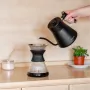 Чайник электрический с поддержкой температуры и дисплеем ECG Forza 8000 Pour Over Nero - фото № 10