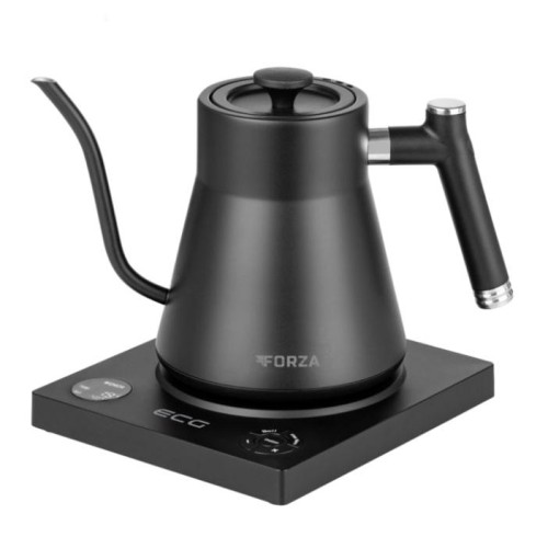 Чайник электрический с поддержкой температуры и дисплеем ECG Forza 8000 Pour Over Nero Чайник электрический с поддержкой температуры и дисплеем ECG Forza 8000 Pour Over Nero