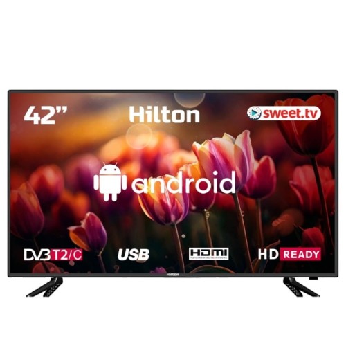 Телевизор Hilton 42SF1 Smart Android 13.0 Телевизор Hilton 42SF1 Smart Android 13.0
