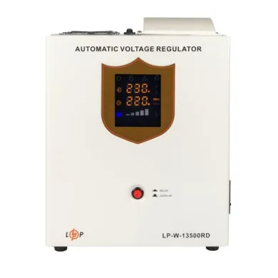 Стабилизатор напряжения релейный однофазный LogicPower LP-W-13500RD (LP10355)
