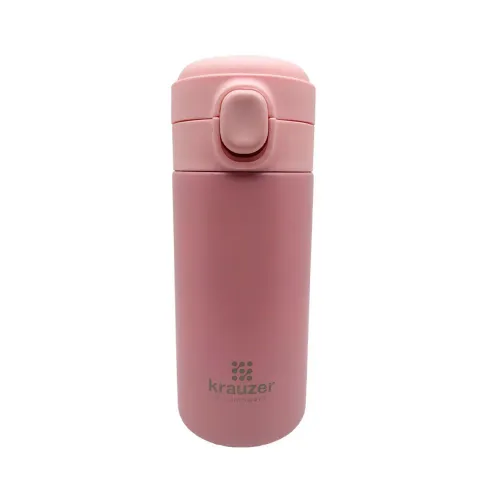 Термокружка нержавеющая сталь 300 мл KRAUZER 84-300 Pink Termo Line