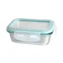 Контейнер пищевой жаропрочное стекло с крышкой KRAUZER 77221 400 мл