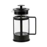 Френч-прес 600 мл боросилікатне скло KRAUZER 77227 чорний