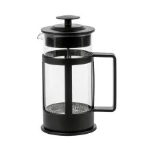 Френч-прес 600 мл боросилікатне скло KRAUZER 77227 чорний