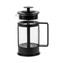 Френч-прес 350 мл боросилікатне скло KRAUZER 77226 чорний
