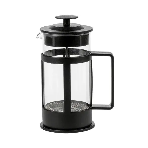 Френч-пресс 350 мл боросиликатное стекло KRAUZER 77226 черный