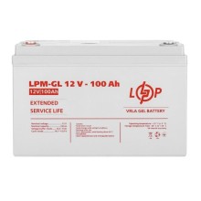 Акумуляторна батарея гелева LogicPower LPM-GL 12V - 100 Ah (LP3871) Акумуляторна батарея гелева LogicPower LPM-GL 12V - 100 Ah (LP3871)