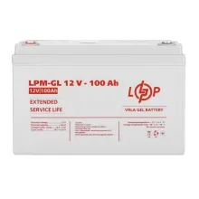 Аккумуляторная батарея гелевая LogicPower LPM-GL 12V - 100 Ah (LP3871)
