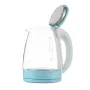 Чайник электрический стеклянный 1,8л Dario DR1802 BLUE - фото № 3