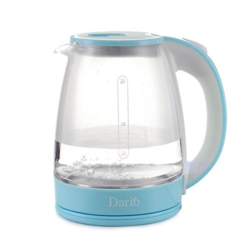 Чайник електричний скляний 1,8 л Dario DR1802 BLUE Чайник електричний скляний 1,8 л Dario DR1802 BLUE