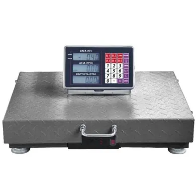 Ваги торгові до 300кг з бездротовим дисплеєм Dario DES-4V-300M