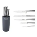 Набір ножів у колоді нержавіюча сталь Maxmark MK-K02 6 предметів
