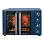 Духовка електрична з конвекцією та вертелом Liberton LEO-600 Dark Blue