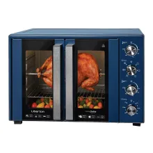 Духовка електрична з конвекцією та вертелом Liberton LEO-600 Dark Blue