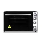 Духовка електрична конвекційна з грилем та подвійним склом у дверцятах LUXELL LX-9325CTDX 70л