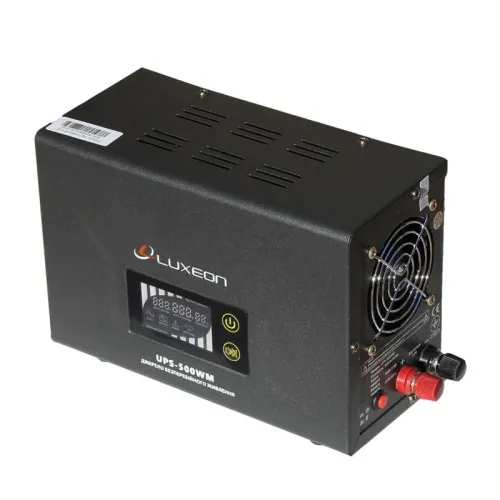 Джерело безперебійного живлення Luxeon UPS-500WM Джерело безперебійного живлення Luxeon UPS-500WM