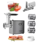 Мясорубка электрическая с насадками и бургер-прессом Liberton LMG-28TGB02S