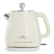 Чайник електричний з подвійними стінками Monte MT-1833 Beige