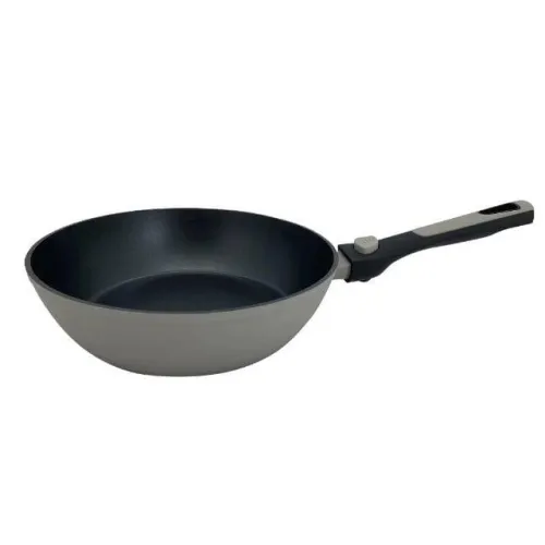 Сковорода 24см со съемной ручкой без крышки Maxmark MK-ML10124