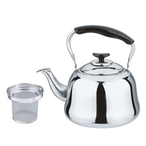 Чайник для всех видов плит со свистком и ситечком 1,5л Con Brio CB-432