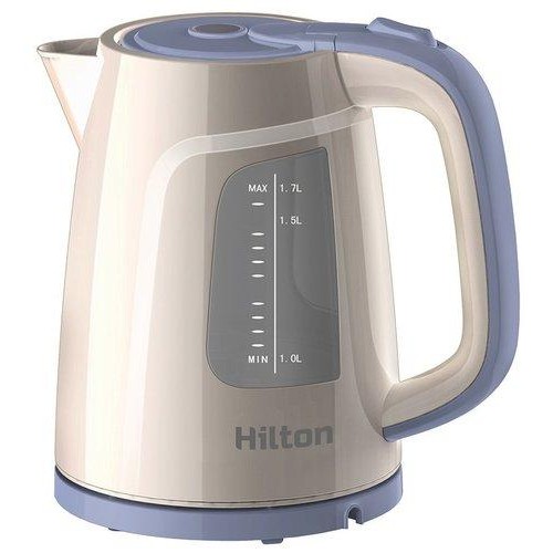 Чайник електричний пластиковий Hilton HEK-173 1.7 л Чайник електричний пластиковий Hilton HEK-173 1.7 л