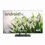 Телевізор безрамковий із голосовим керуванням Liberton LTV-50U01AT Smart Android 11.0