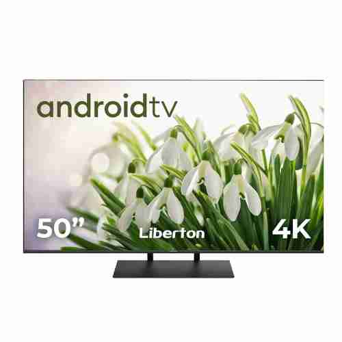 Телевізор безрамковий із голосовим керуванням Liberton LTV-50U01AT Smart Android 11.0