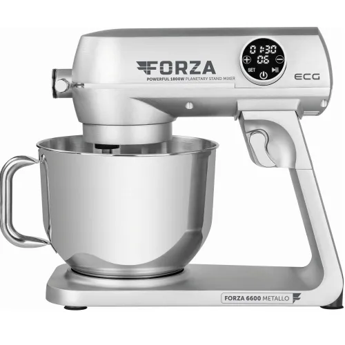 Комбайн кухонный ECG FORZA 6600 Metallo Argento