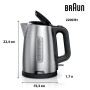 Чайник электрический Braun WK1500BK - фото № 5 Чайник электрический Braun WK1500BK - фото № 5