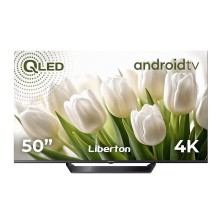 Телевізор безрамковий із голосовим керуванням Liberton LTV-50Q01AT Smart Android 11.0