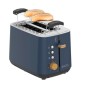 Тостер ECG ST 2768 Timber Petrol - фото № 3 Тостер ECG ST 2768 Timber Petrol - фото № 3