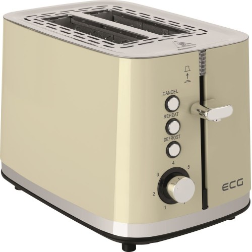 Тостер ECG ST 2766 Vintage Vanilla Тостер ECG ST 2766 Vintage Vanilla