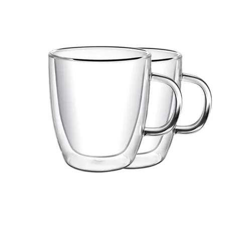 Набір чашок з подвійними стінками 2 шт 350 мл Con Brio CB 8435-2