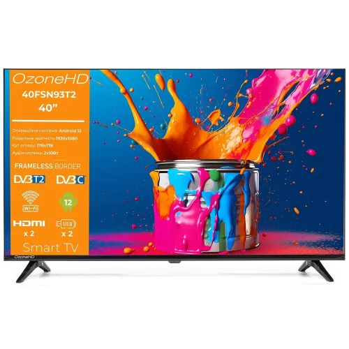 Телевізор OzoneHD 40FSN93T2 Smart