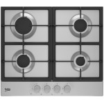 Варочная поверхность газовая BEKO HIAG64225SX Варочная поверхность газовая BEKO HIAG64225SX