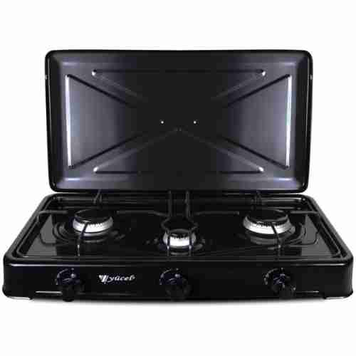 Плита настільна газова Yucel O-300-LPG-black